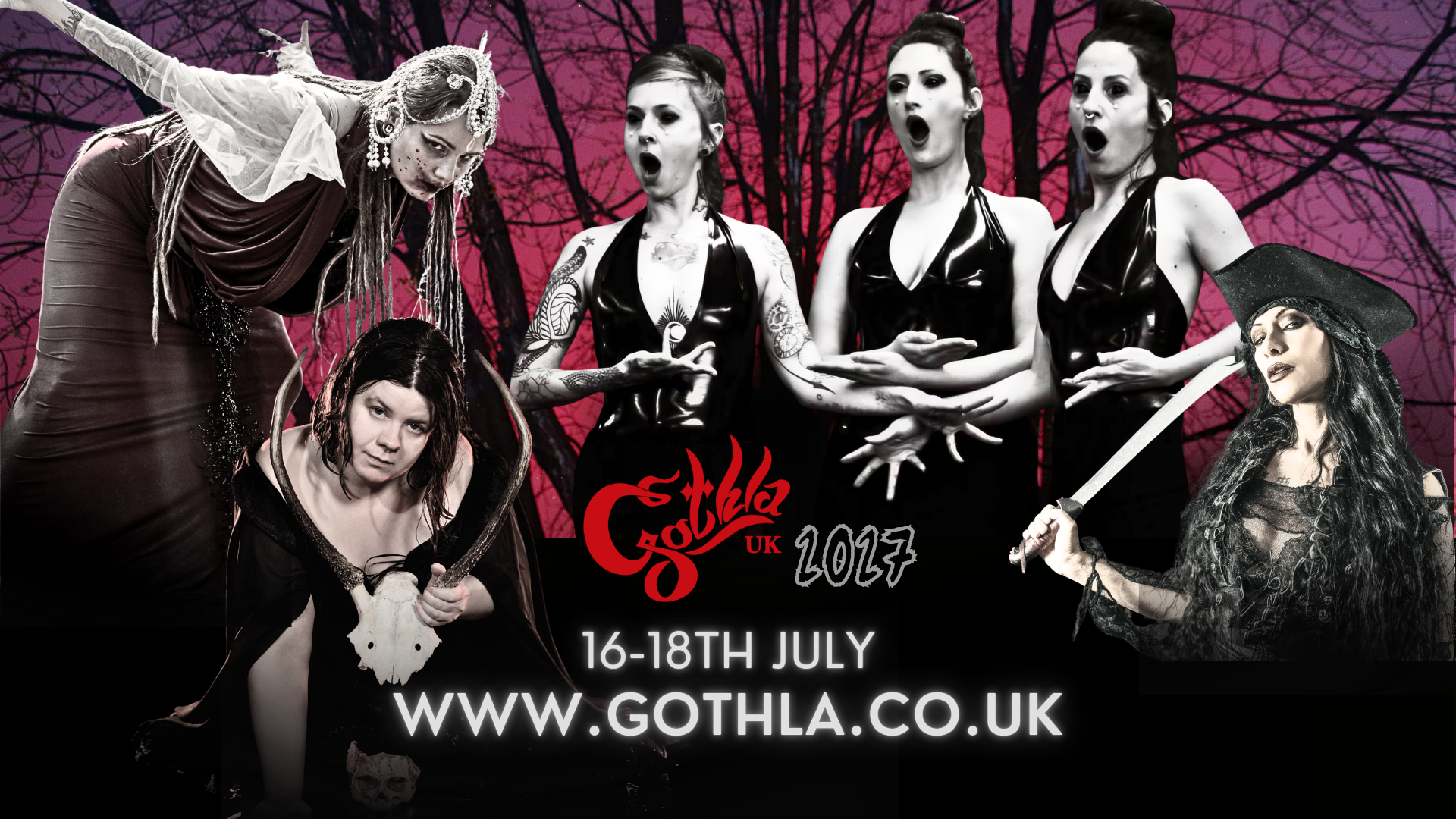 Gothla UK 2027 festival banner
